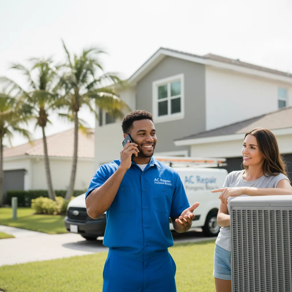 AC Repair Pompano Beach customer support in Warners